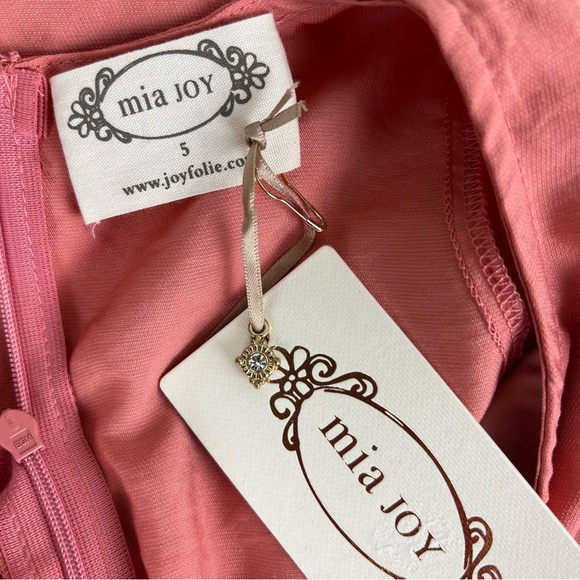 Joyfolie | Boho Peasant Prairie Cottagecore Cowgirl Gabriella Dress Salmon | 5 - Picture 12 of 16